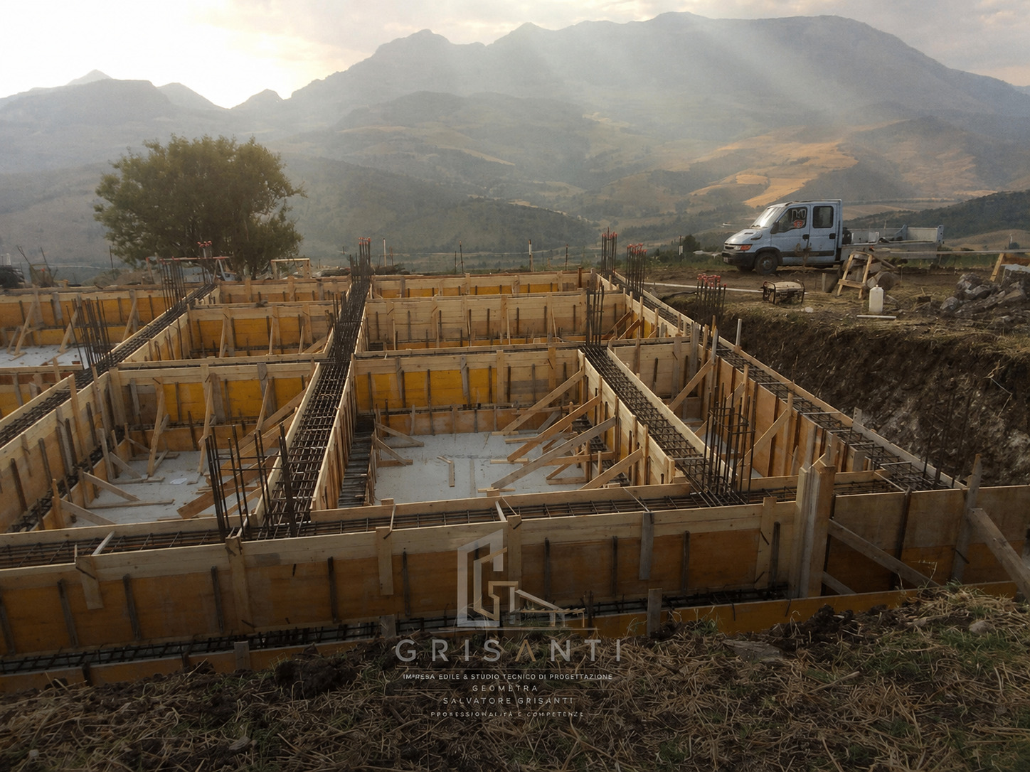 Dimora rurale realizzata dall'impresa Grisanti